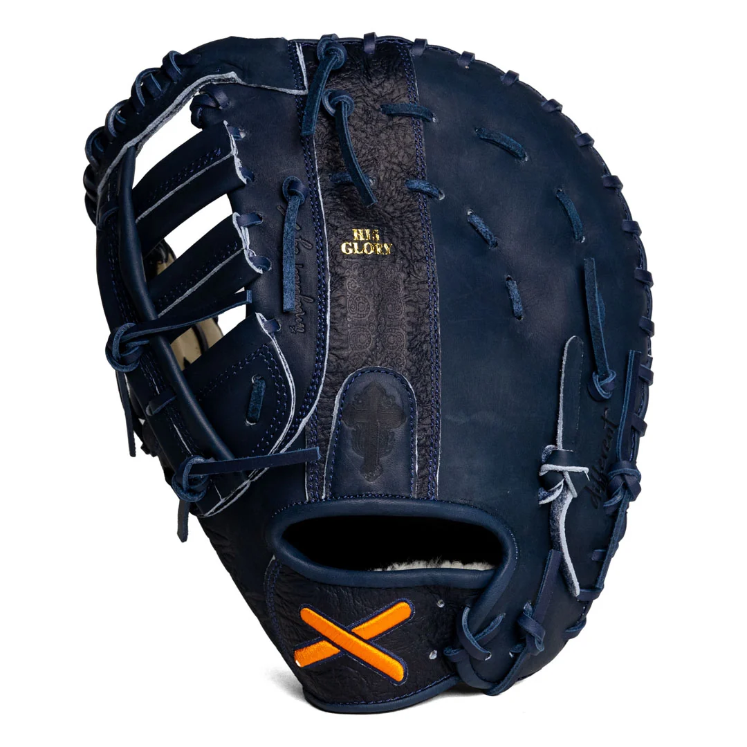 bible first base mitt: navy binding - Image 10