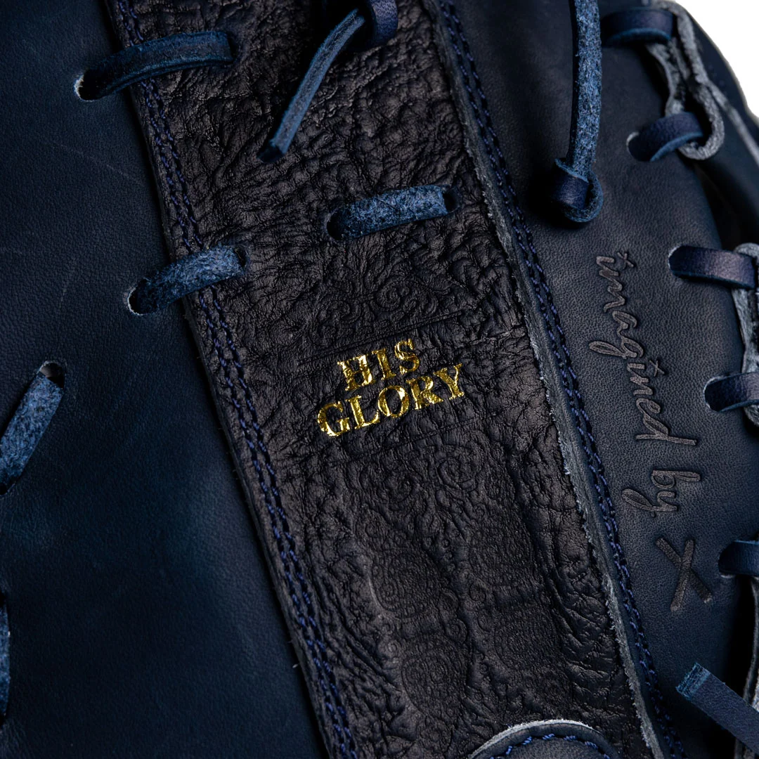 bible first base mitt: navy binding - Image 8