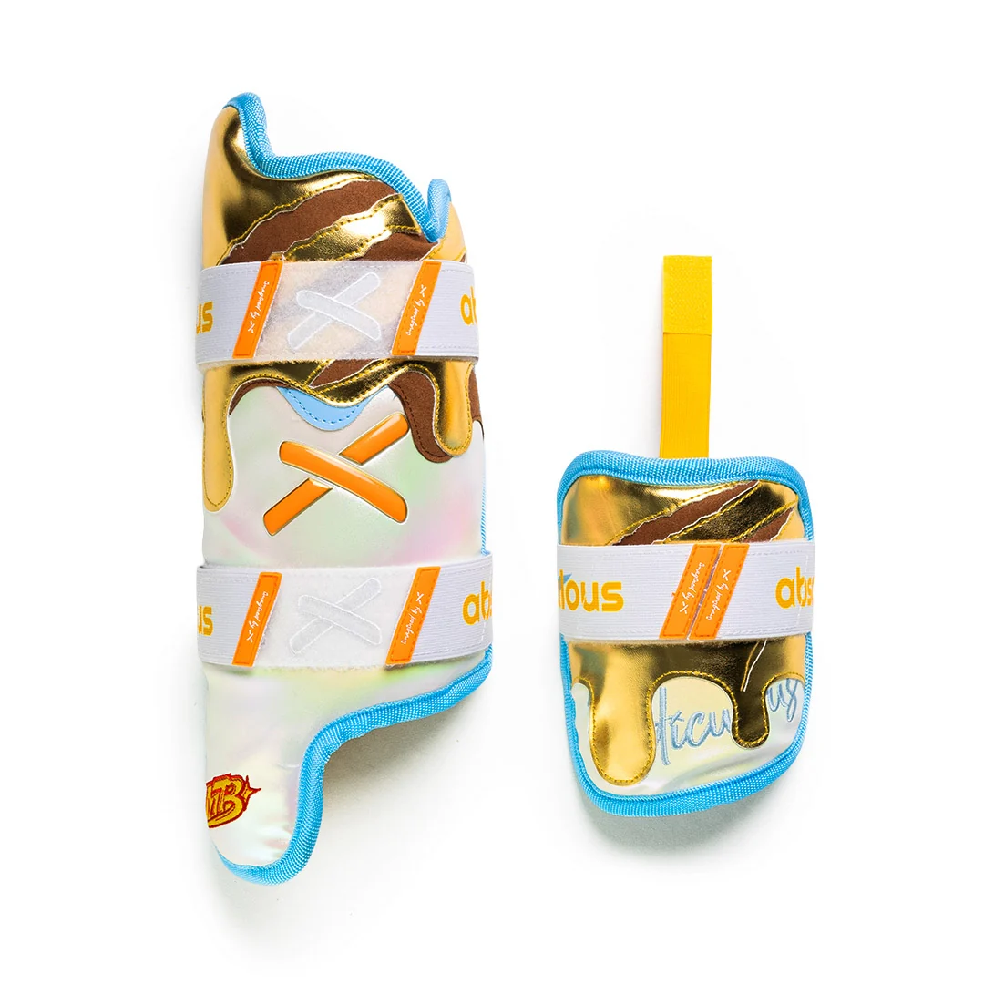 golden bruin drip model leg guard - Image 5