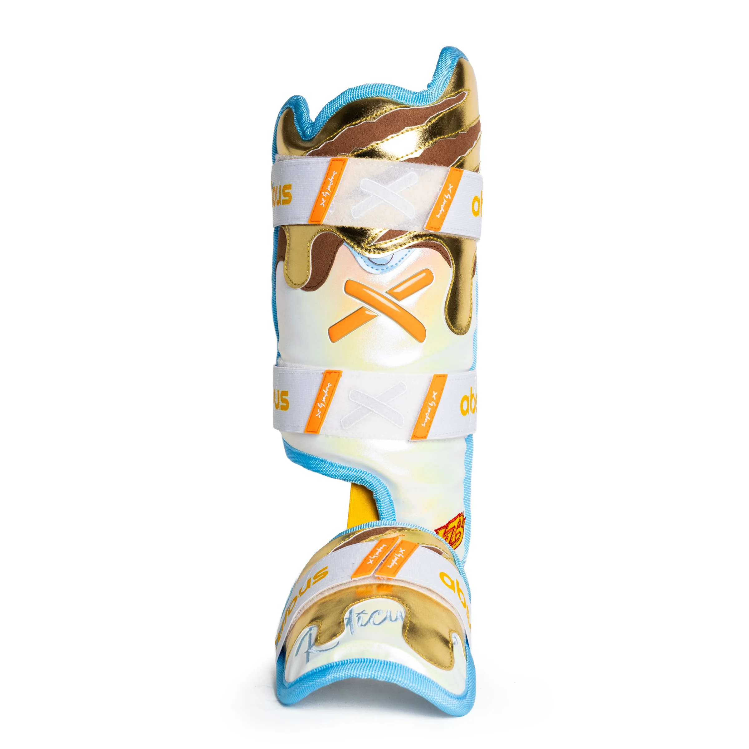 golden bruin drip model leg guard - Image 6