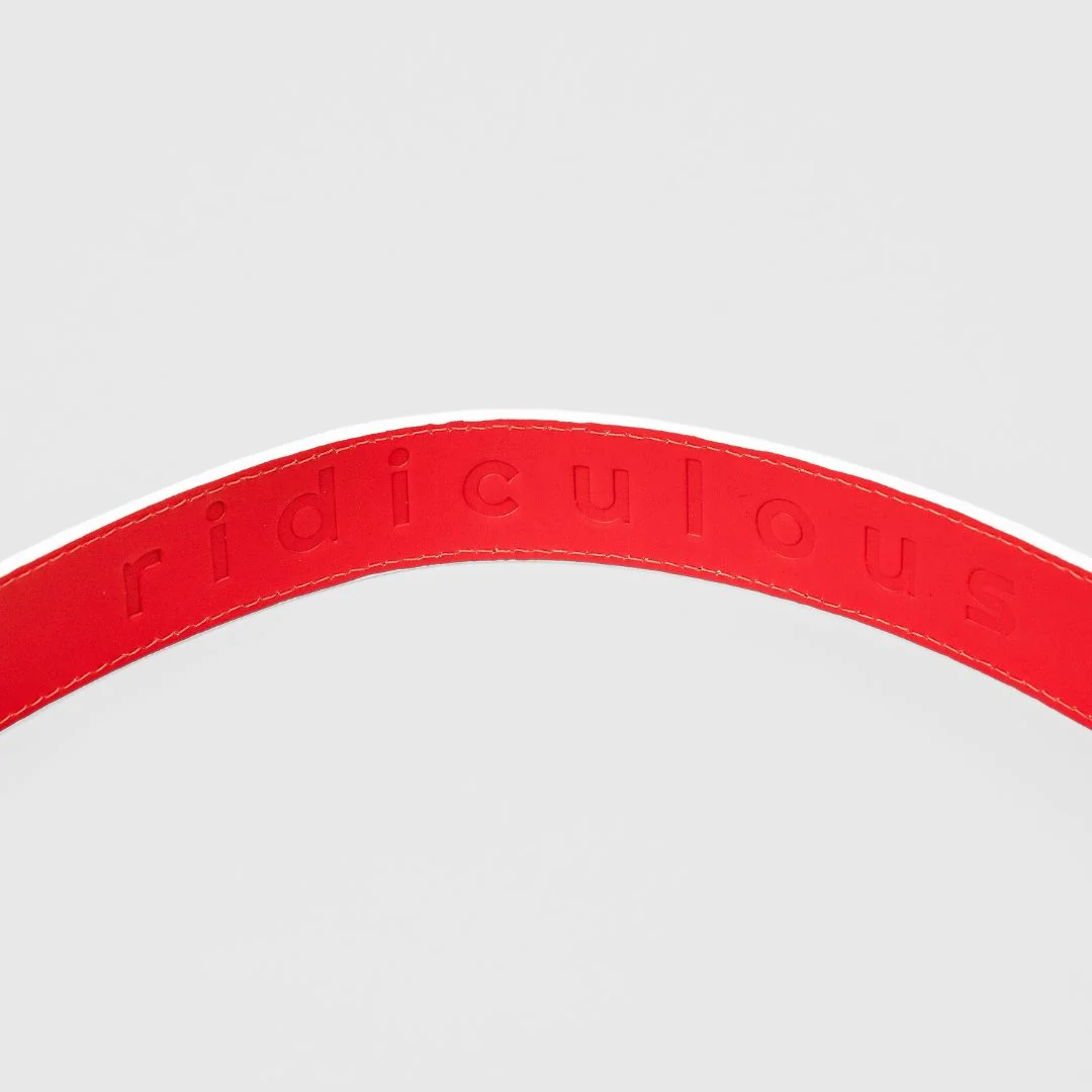 miami ice handmade leather belt - Image 11