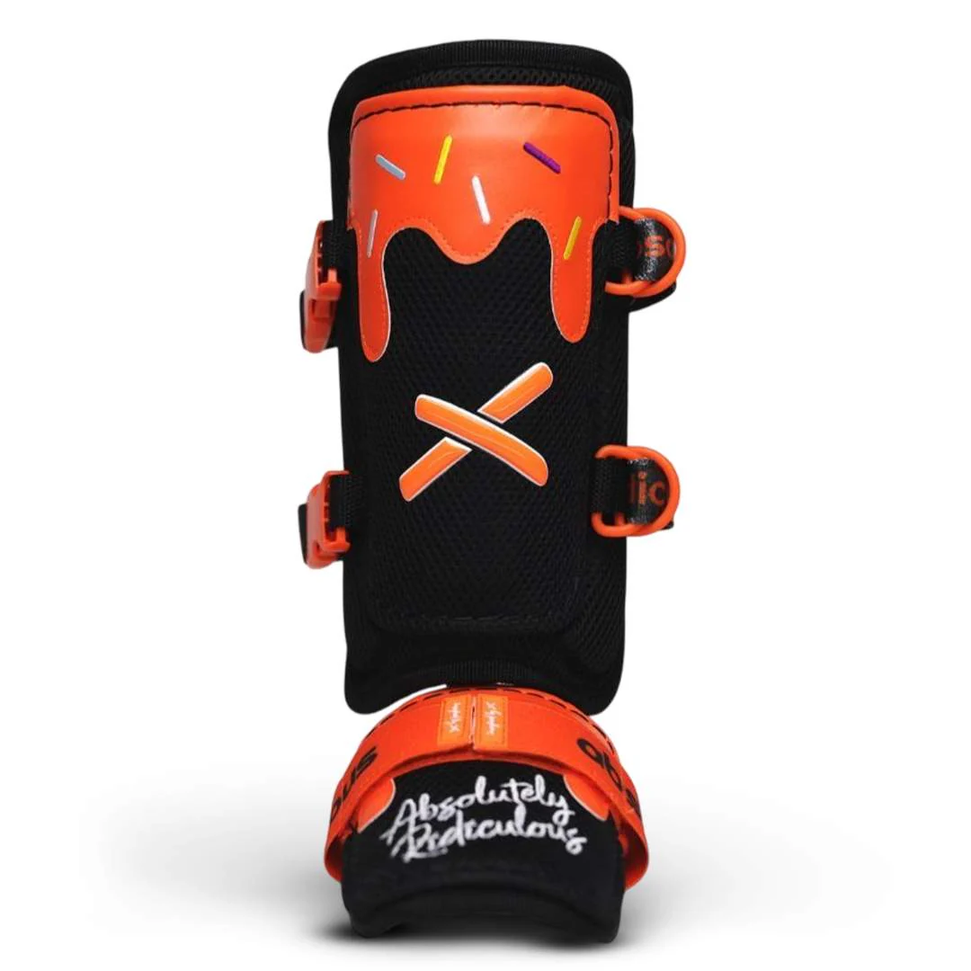 pumpkin spice ice cream leg guard