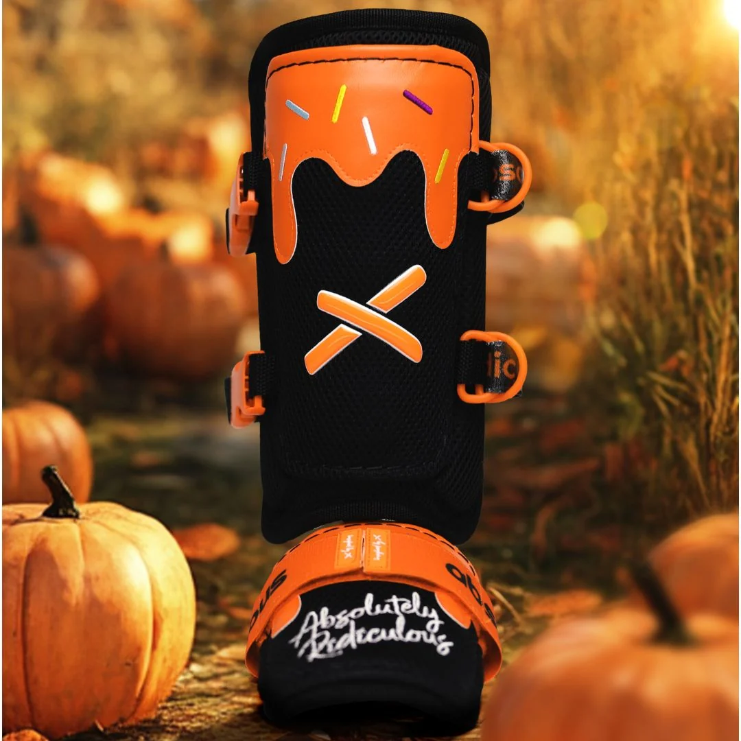pumpkin spice ice cream leg guard - Image 2