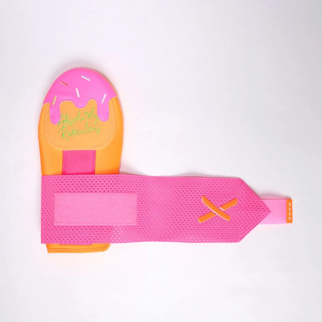 rainbow sherbet ice cream sliding mitt - Image 4